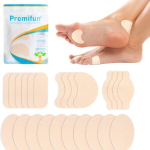 Promifun Moleskin Blister Prevention Pads for Walking Comfort & Foot Protection