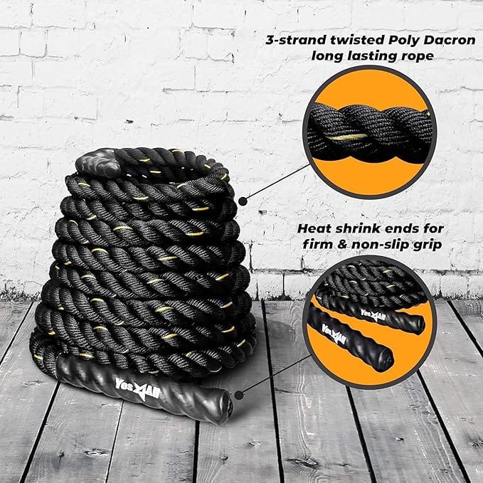 3-strand twisted polyester-dacron long-lasting rope
