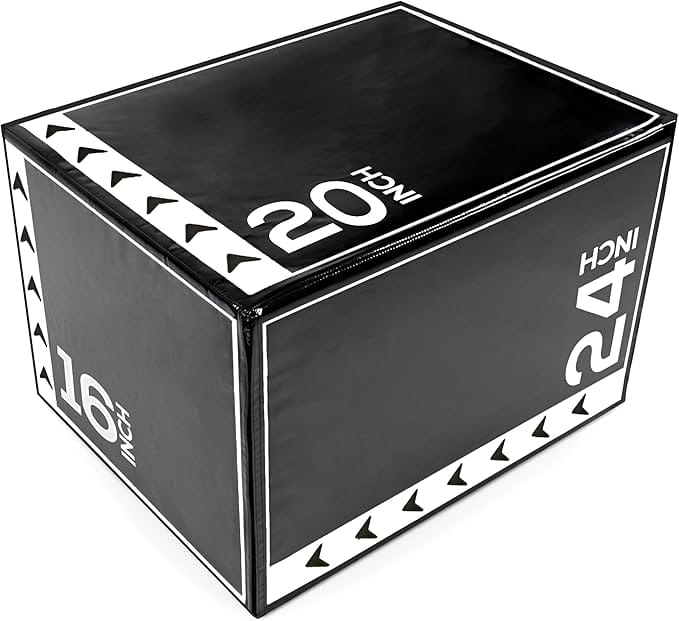 BalanceFrom 3-in-1 Foam Plyo Box for Training