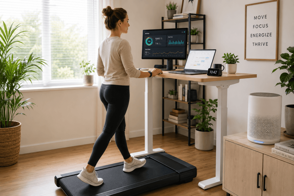 Using wellness devices to support healthy daily habits