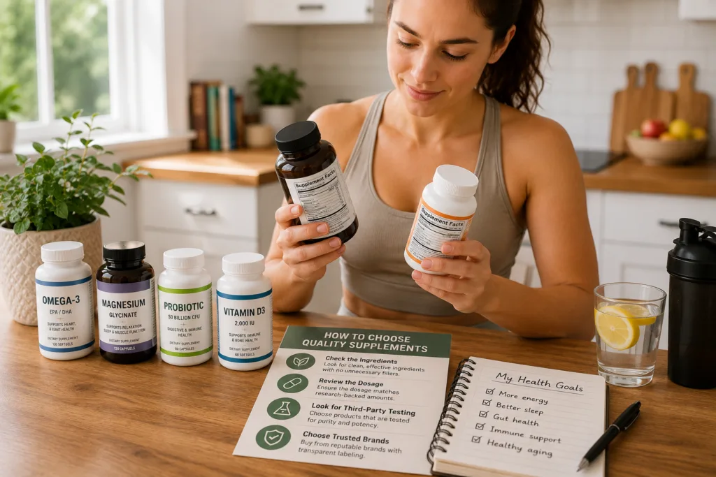 how to choose wellness supplements