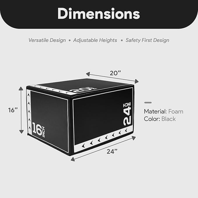 Dimensions verastile design - adjustable heights