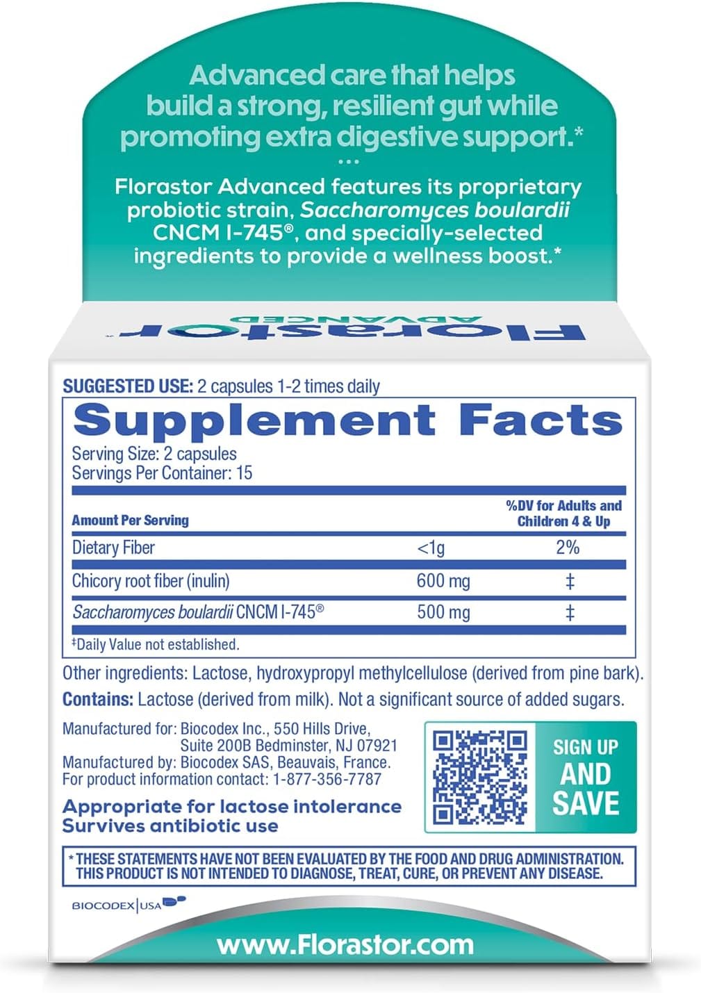 Florastor supplements fact