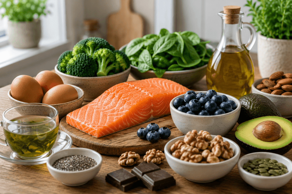 Brain-supportive foods that may improve mental clarity