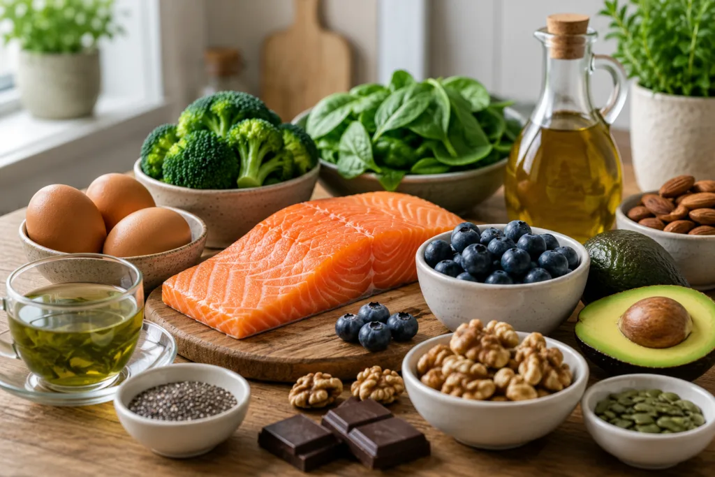 Brain-supportive foods that may improve mental clarity