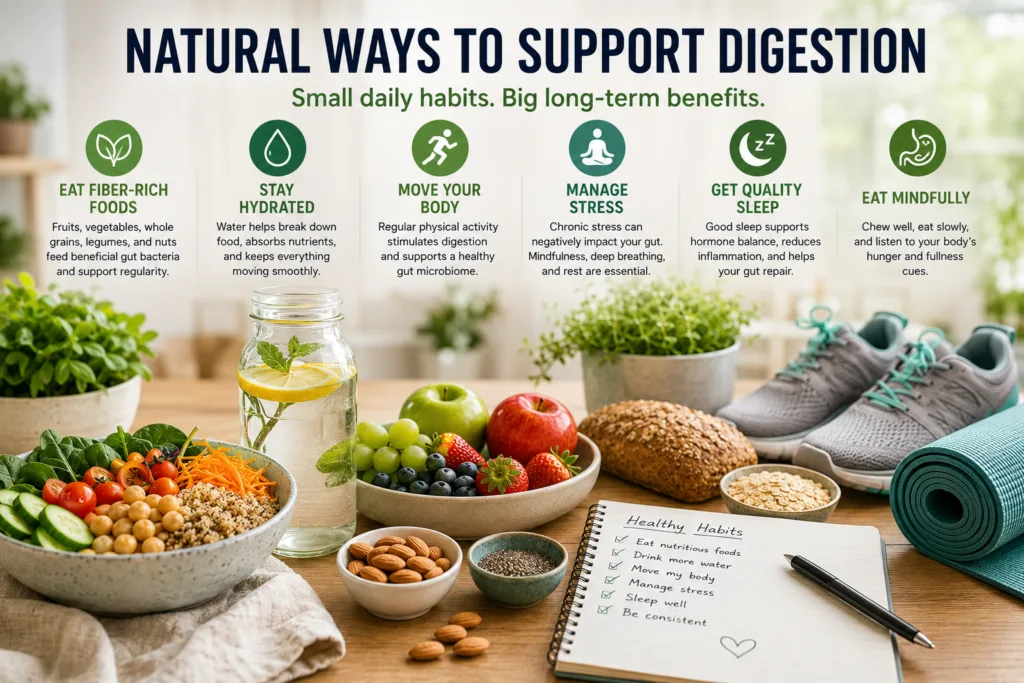 natural ways to support digestion