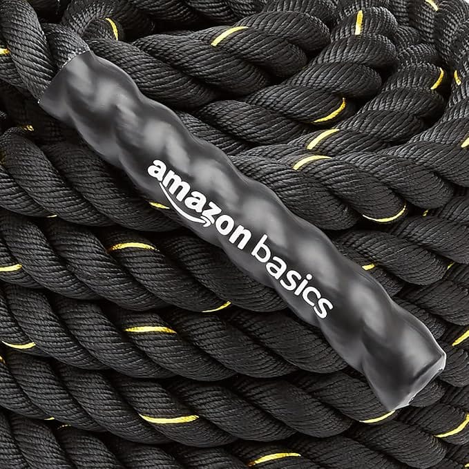 Amazon Basics Battle Rope for Home Workouts - Image 3