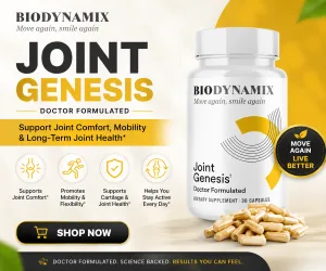 Joint Genesis banner 300 250 Joint Genesis supplement advertisement for joint wellness support