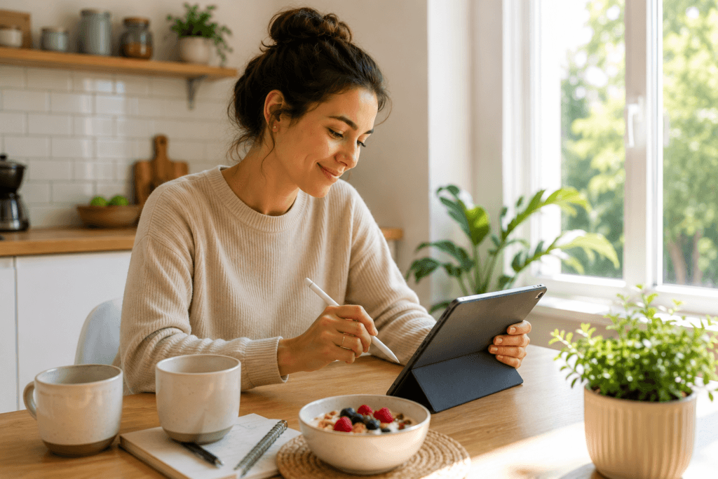 Tracking emotional wellness habits