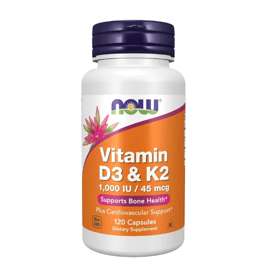 NOW Supplements, Vitamin D-3 & K-2