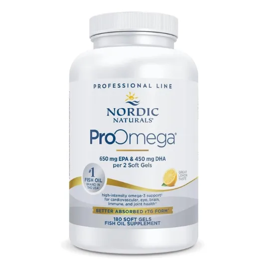 Nordic Naturals ProOmega, Lemon Flavor