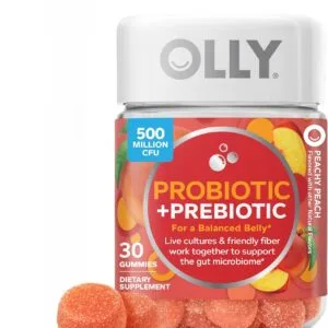 Olly, Probiotic + Prebiotic Gummy