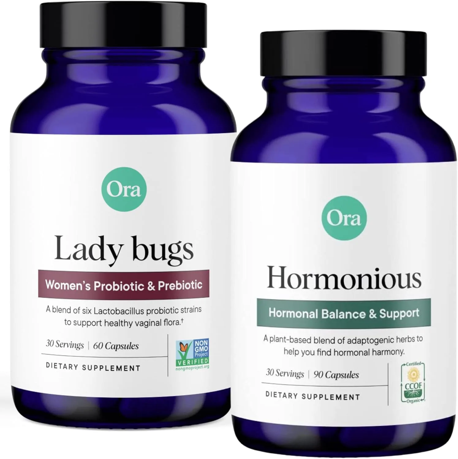 Ora Organic Prebiotics, Probiotics