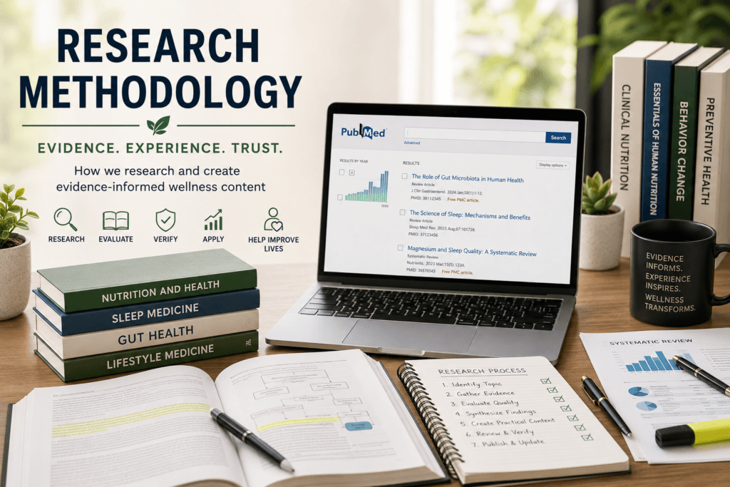 Research methodology, evidence, experience, trust
