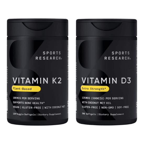Sports Research vitamin D3 K2