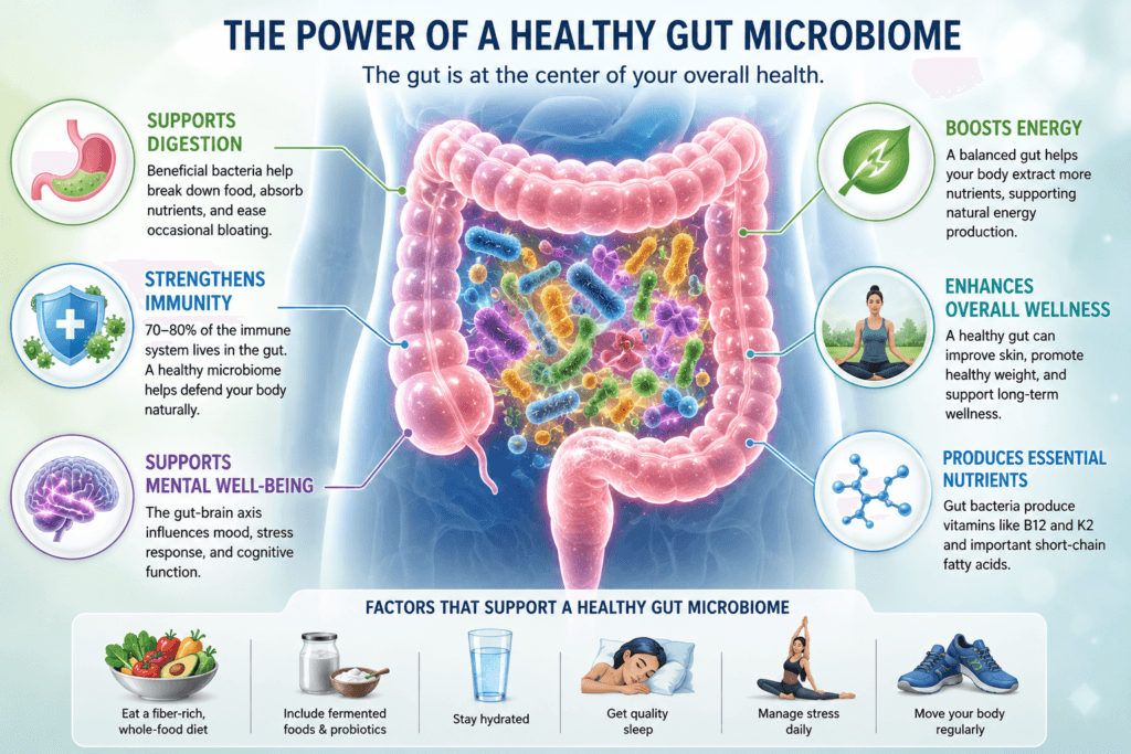 gut microbiome and digestive health