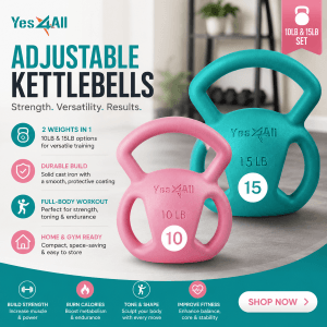 Yes4All Adjustable Kettlebell Banner