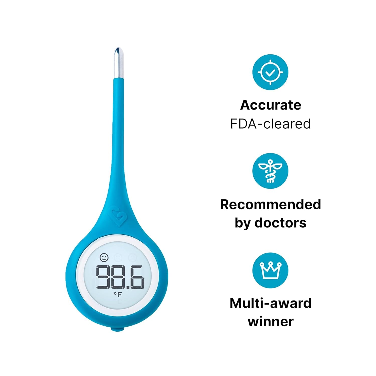 Kinsa QuickCare Smart Digital Thermometer - Image 3