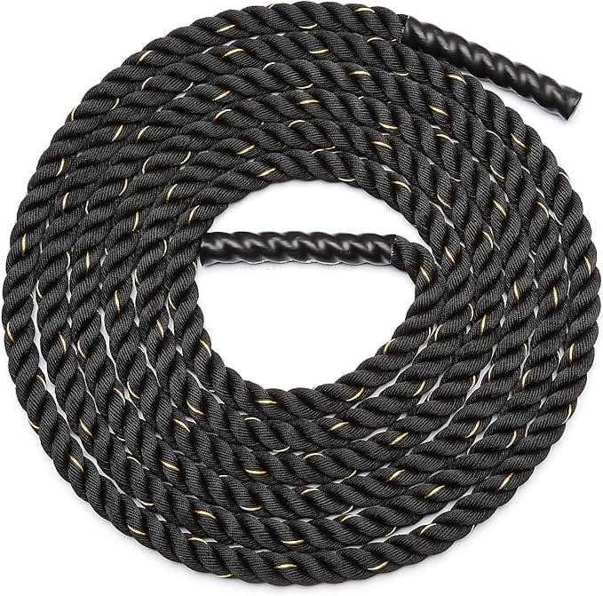 Heavy-duty battle rope designed for strength training