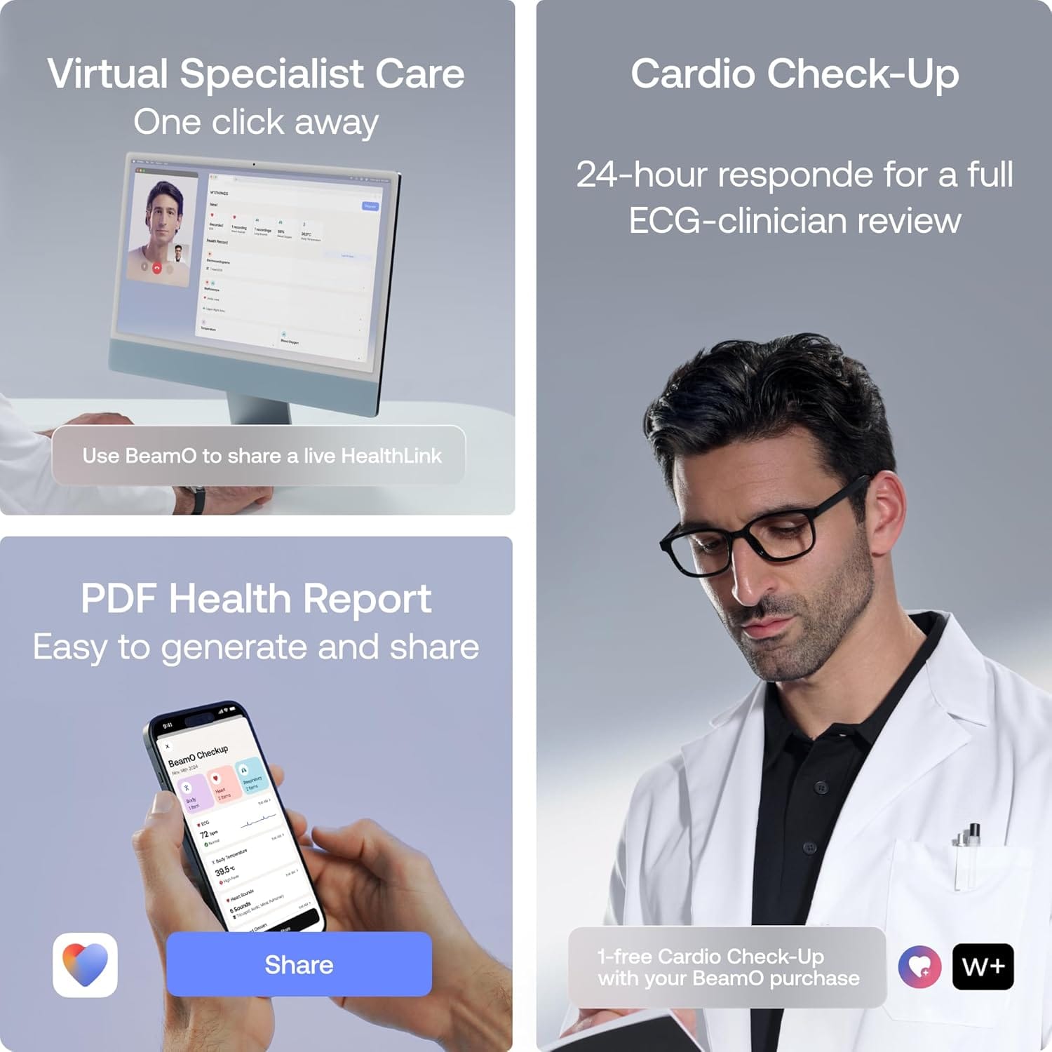 Withings BeamO Smart Health MultiScan Device - Image 4