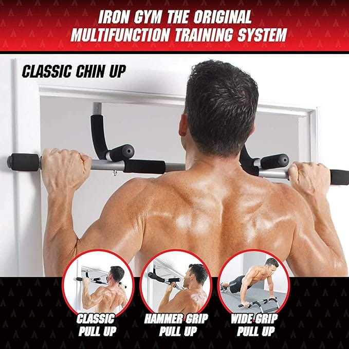 Iron Gym Pull-Up Bar for Upper Body Training - Image 3