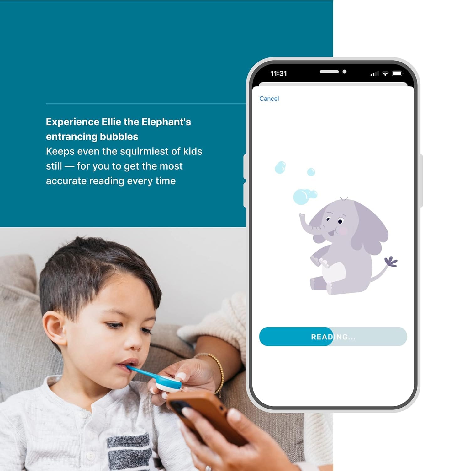 Kinsa QuickCare Smart Digital Thermometer - Image 2