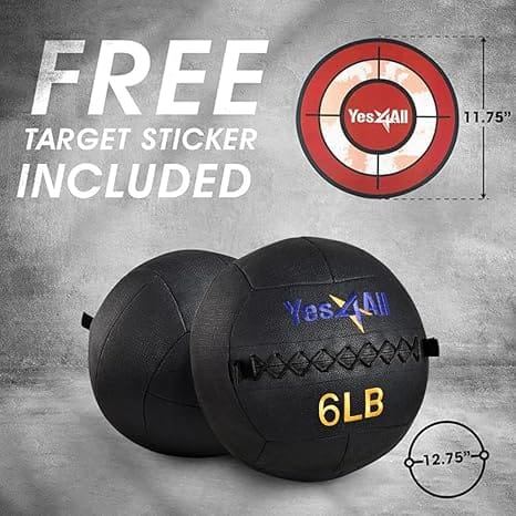 Yes4All Wall Ball for Functional Strength Work - Image 2