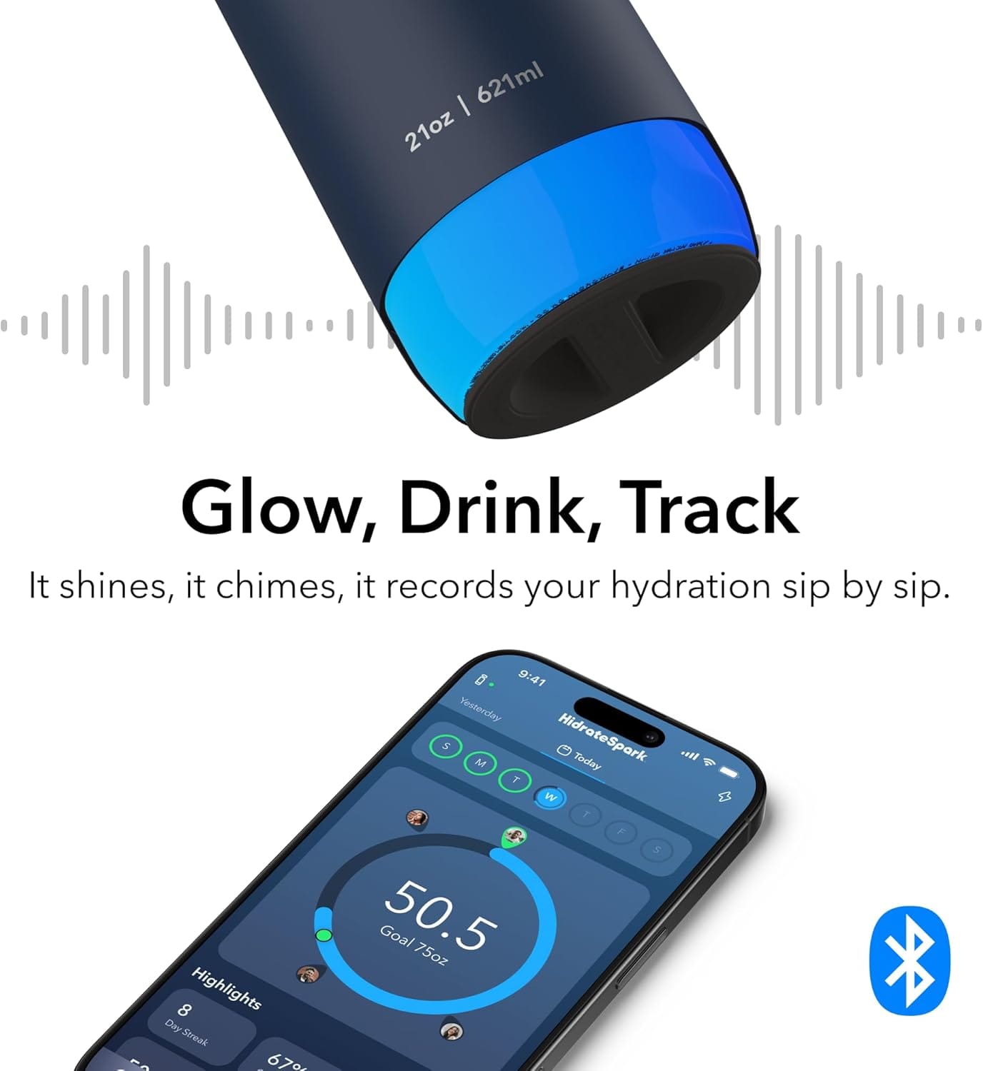 glow drink track