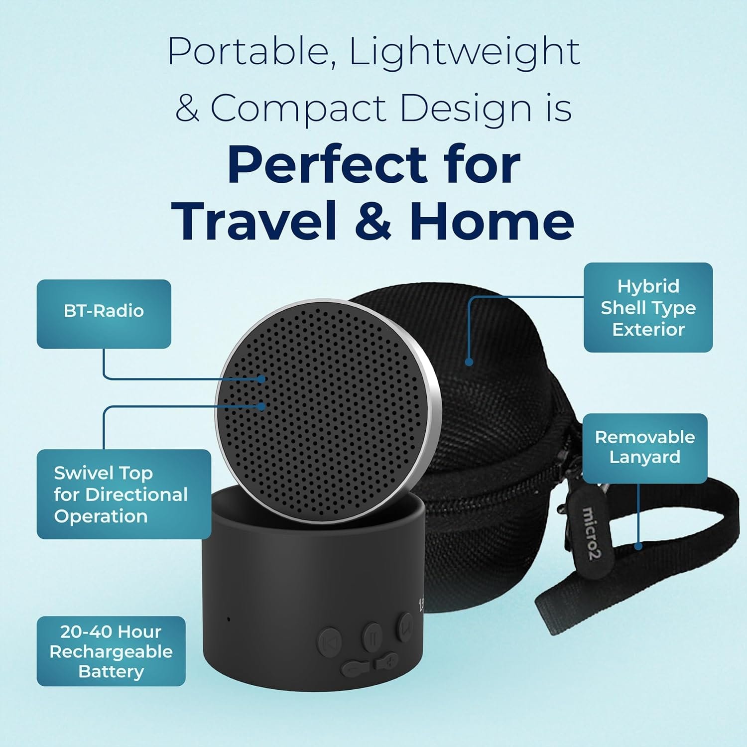 perfect for travel and home