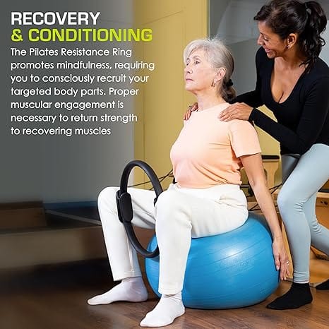 ProsourceFit Resistance Ring for Pilates Core - Image 4