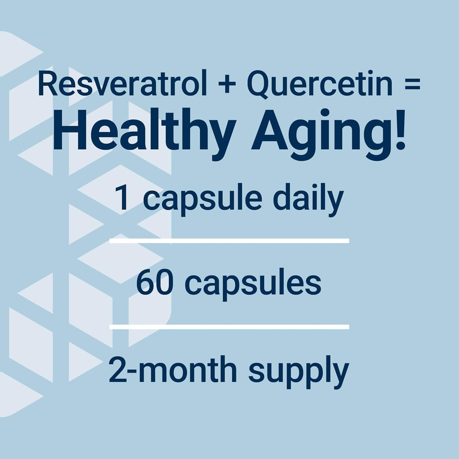 reserveratrol quercetin equal healthy aging