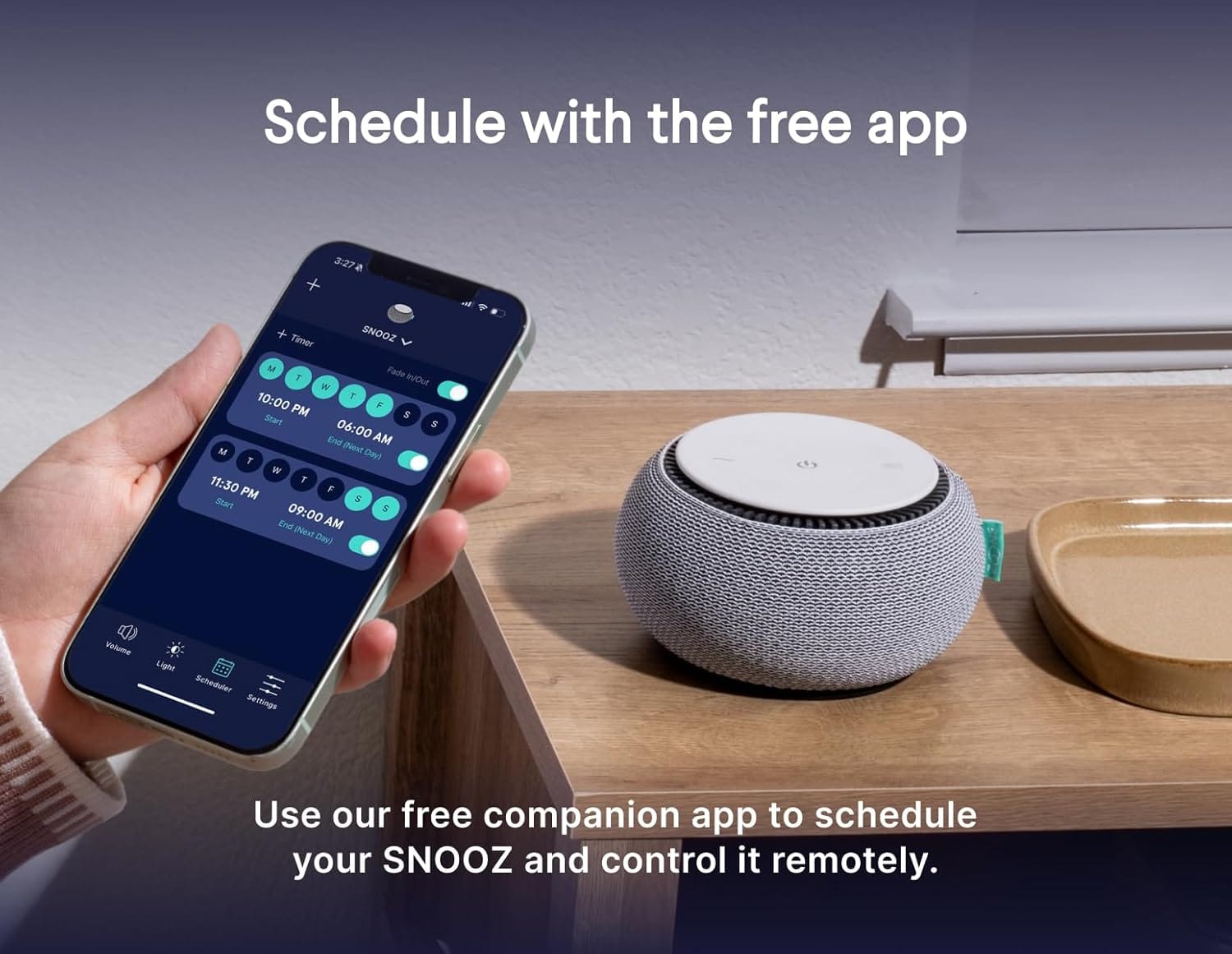 SNOOZ Smart White Noise Machine for Better Sleep - Image 4