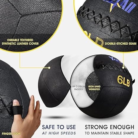 Yes4All Wall Ball for Functional Strength Work - Image 3