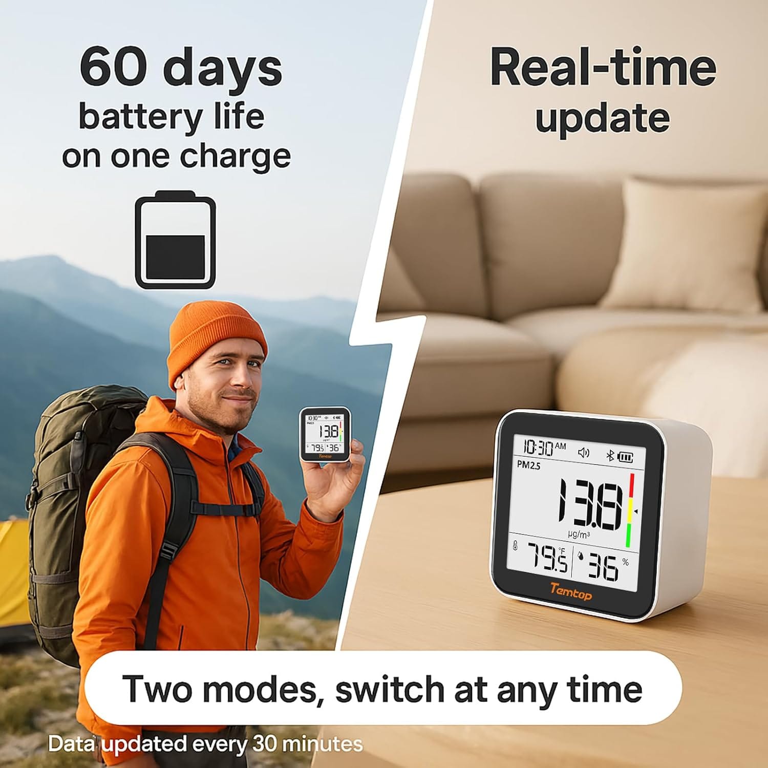 two modes switch at any time