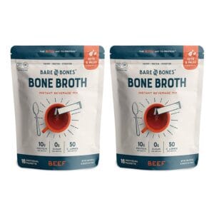 Bare Bones Beef Bone Broth Instant Powdered Mix