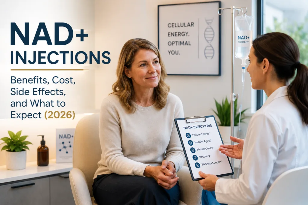 nad injections benefits cost side effects