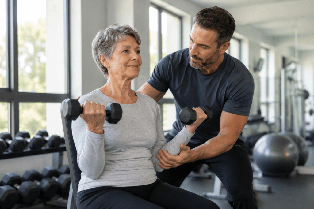 Strength training supports muscle health after age 50