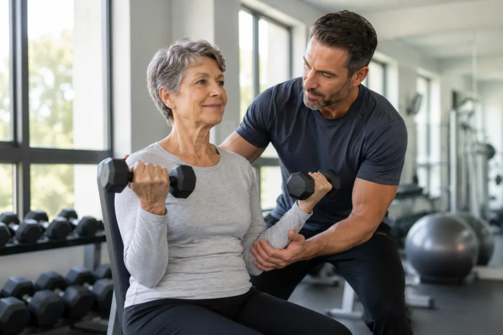 Strength training supports muscle health after age 50