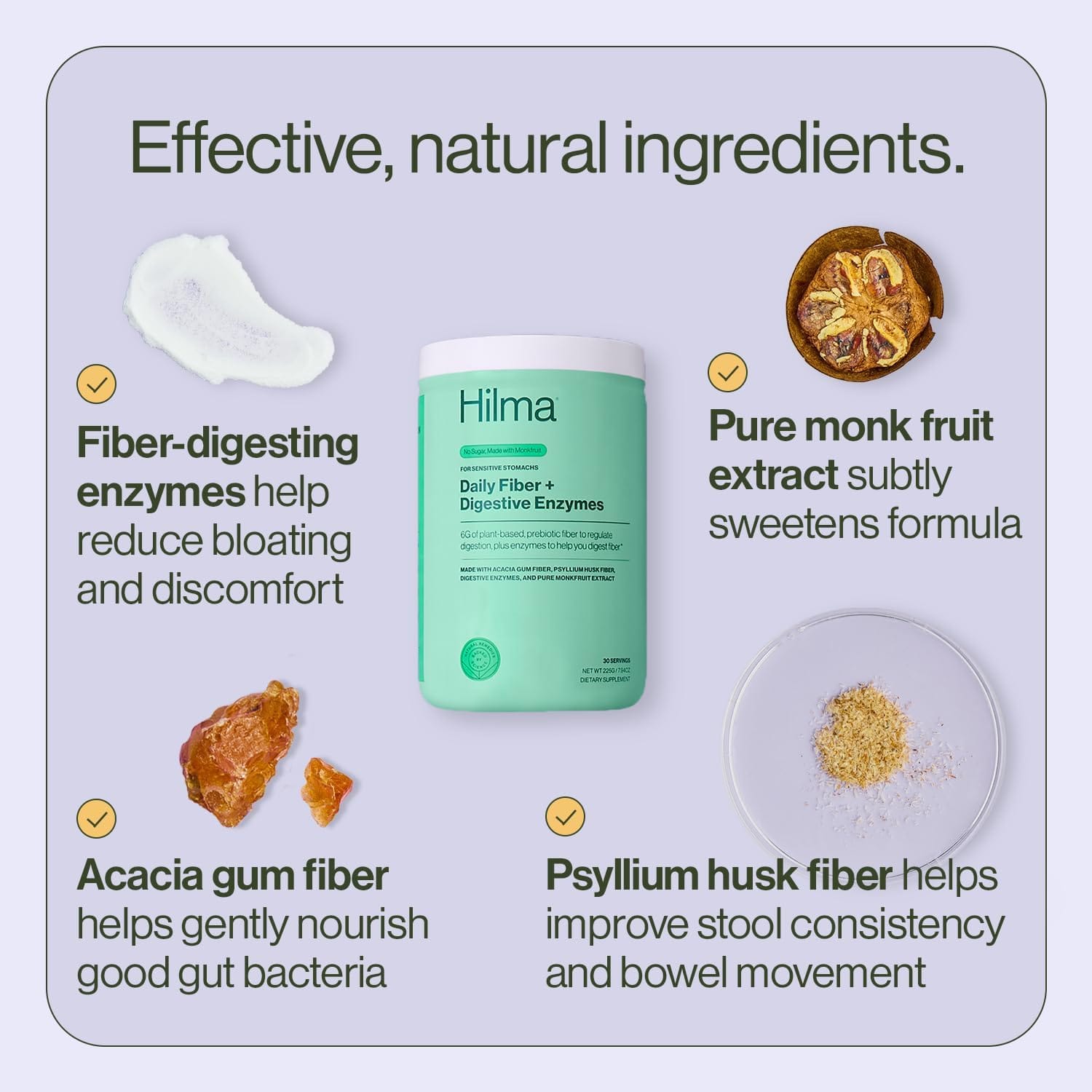 effective natural ingerdients