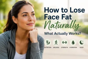 How to lose face fat naturally with healthy lifestyle habits