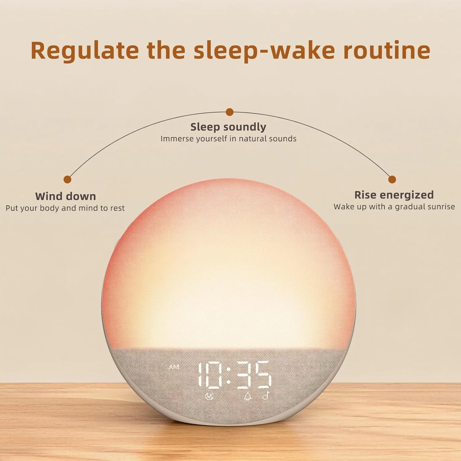 regulate the sleep wake routine