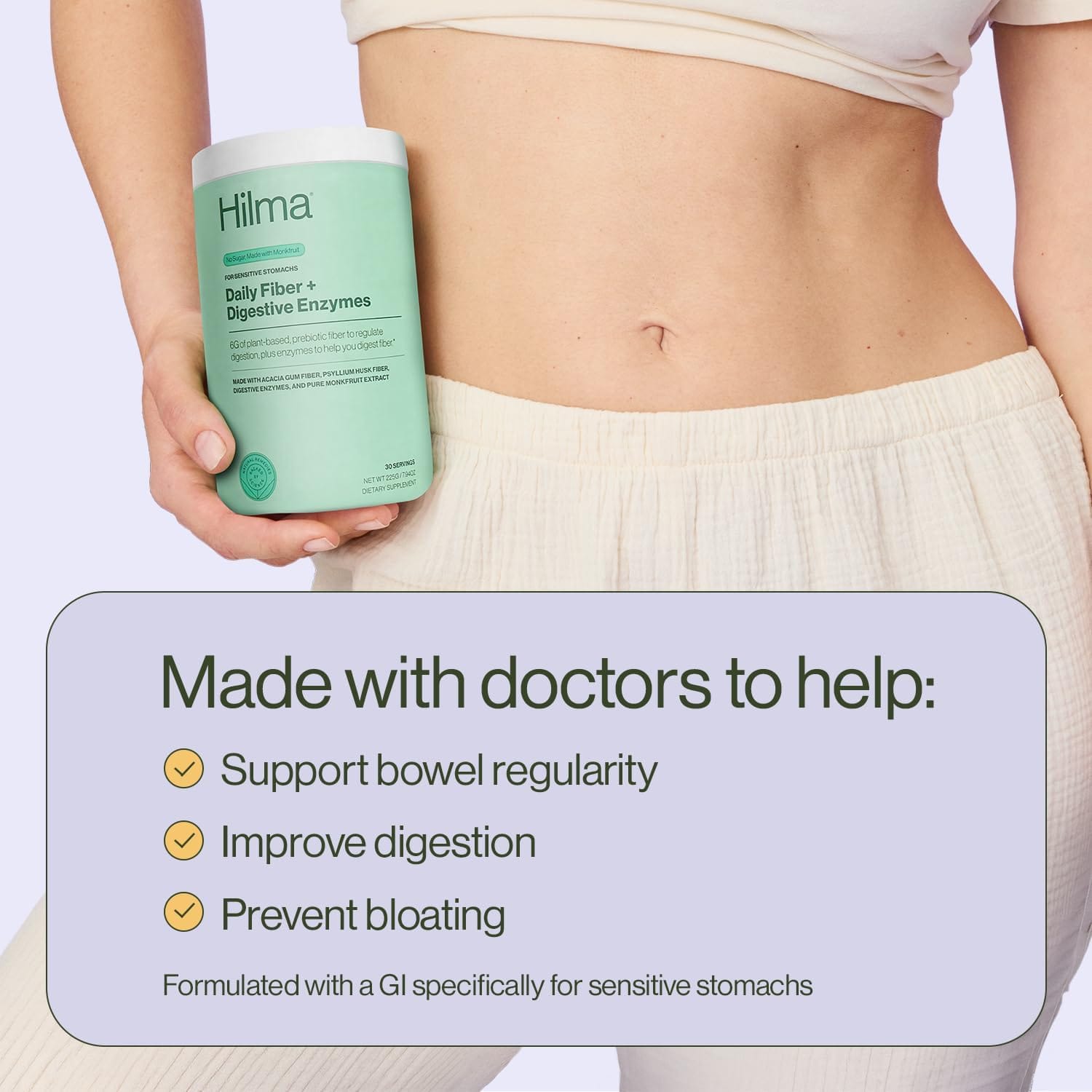 Hilma Daily Fiber + Digestive Enzymes Review - Image 3