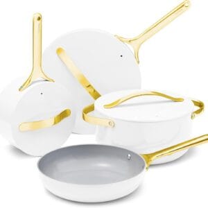 Caraway 12-Piece Non-Stick Ceramic Cookware Set