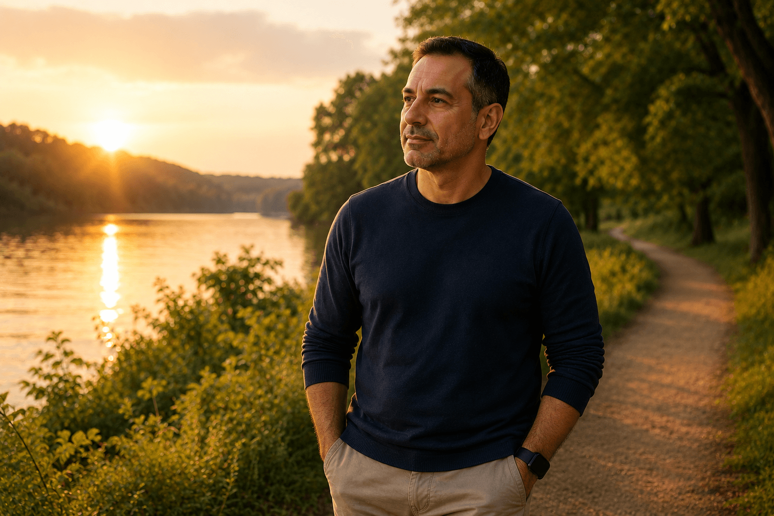 Founder reflecting on the purpose behind Purely Vital Living and his health journey