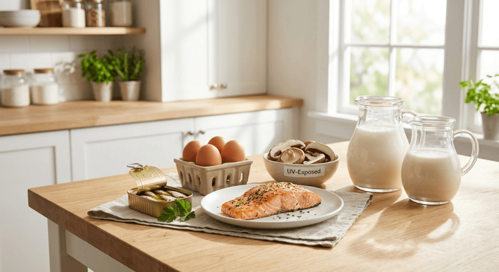 foods naturally rich in vitamin D