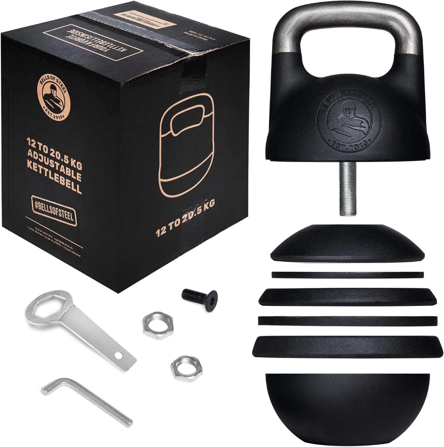 Bells of Steel adjustable kettlebell for competition-style training