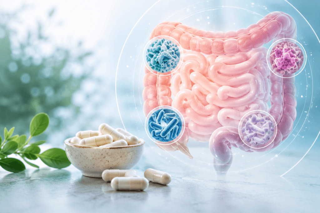 Probiotics for IBS research and gut health