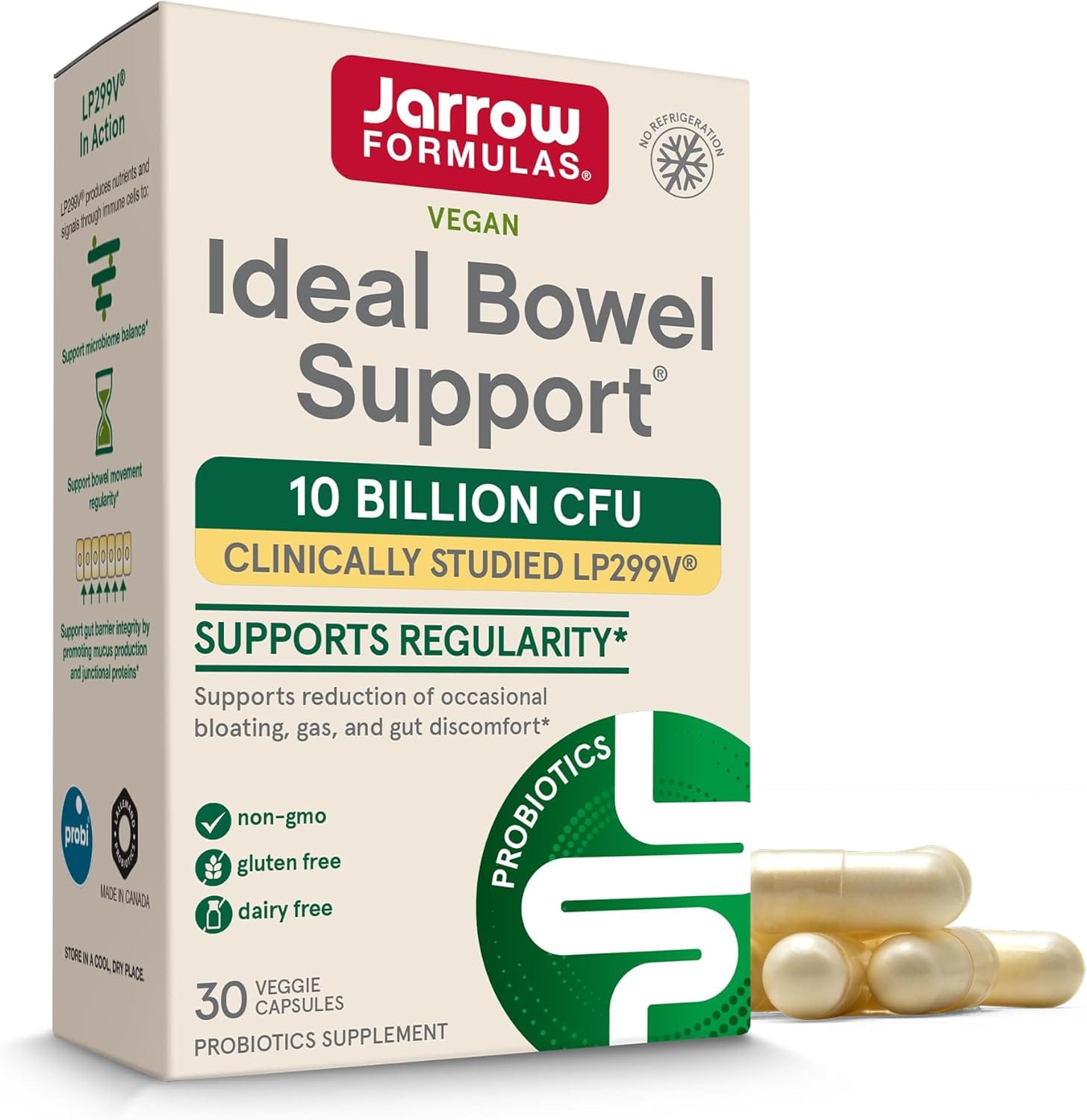 Jarrow Ideal Bowel Support LP299V probiotic