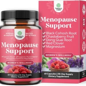 Nature's Craft Menopause Support bottle and box, 60 capsules