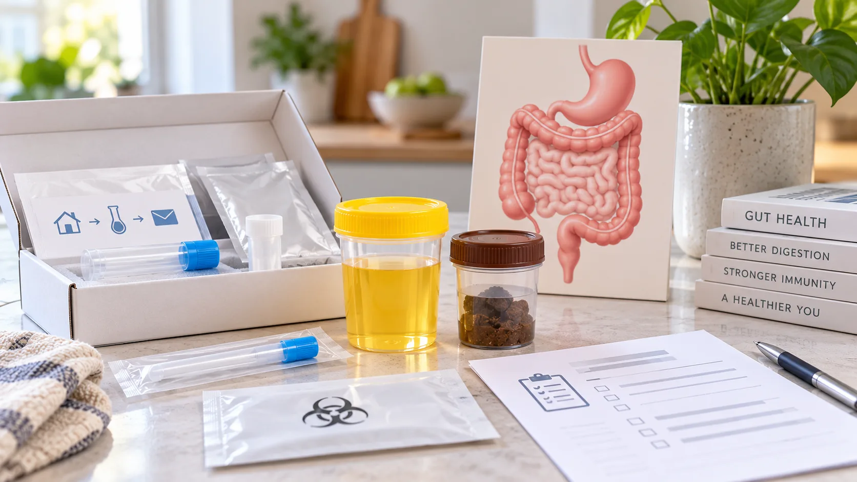How to test for leaky gut at home using stool and urine laboratory tests